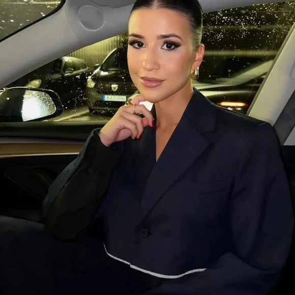 Zara cropped jacket blazer - Picture 15 of 17